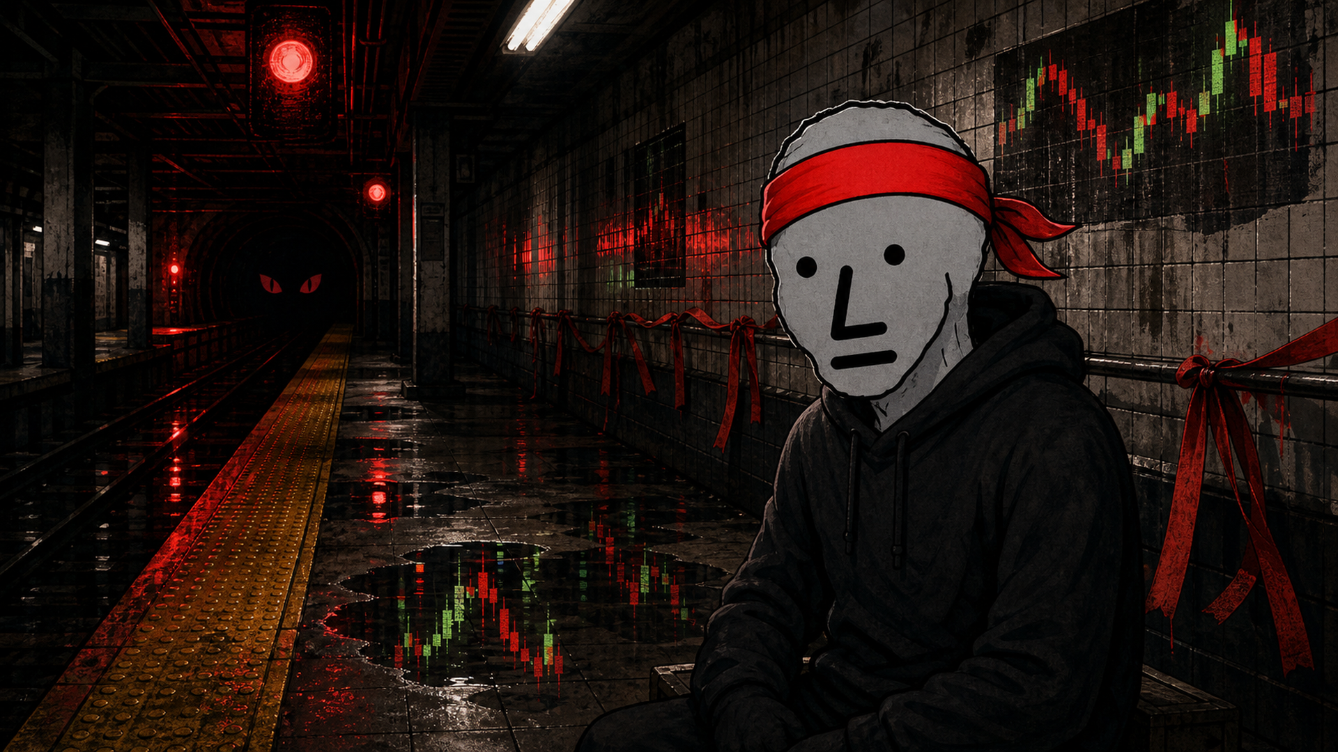 Red Band Influencers subway platform